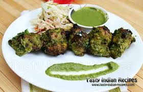 Hariyali murga tikka